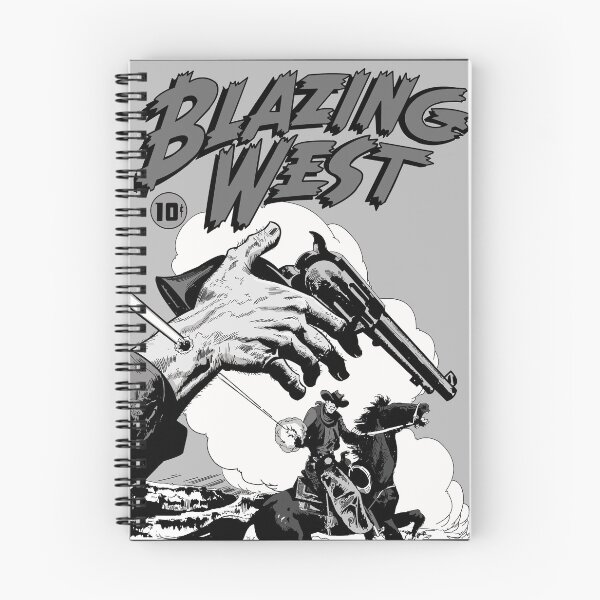 Item preview, Blazing West Comic B&W  designed and sold by Steve Parknsons.