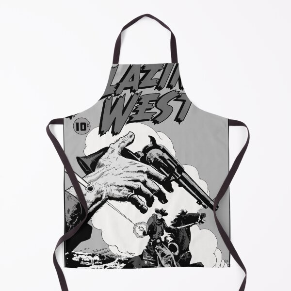 Item preview, Blazing West Comic B&W designed and sold by Steve Parknsons.