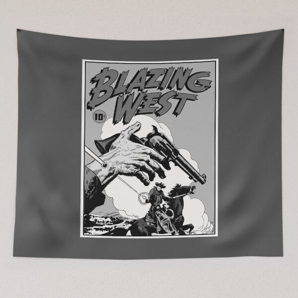 Item preview, Blazing West Comic B&W  designed and sold by Steve Parknsons.