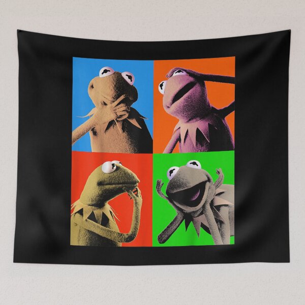 Item preview, The Muppets Kermit The Frog Pop Art designed and sold by MichaelRojas1.
