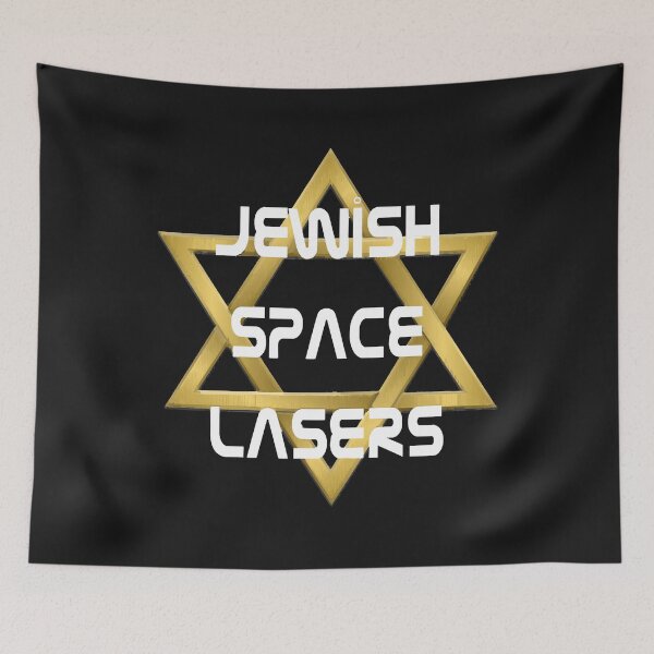 Item preview, Jewish Space Lasers Fans Relaxed Fit T-Shirt designed and sold by Lukifo-Proper.