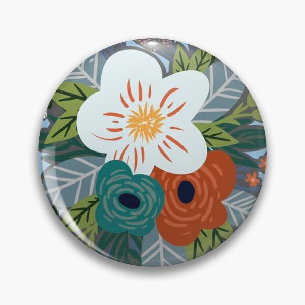 Item preview, Blue Florals  designed and sold by Santiagosstudio.
