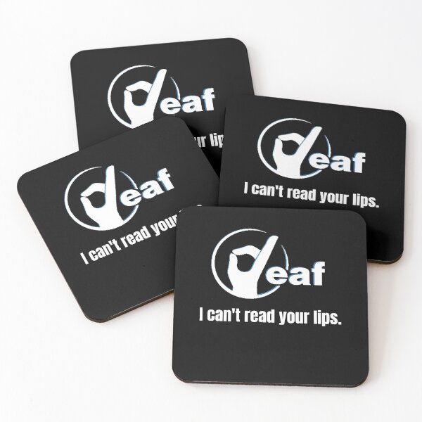 Item preview, Deaf, I can't read your lips  designed and sold by Juliano-Designs.