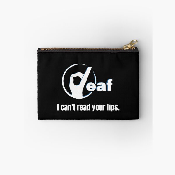 Item preview, Deaf, I can't read your lips  designed and sold by Juliano-Designs.