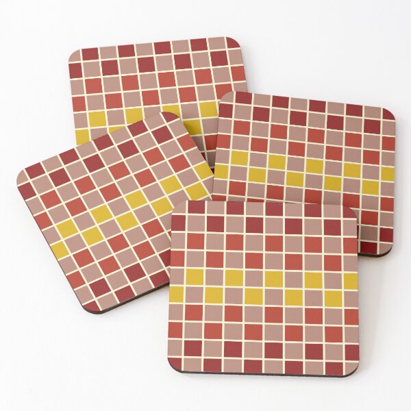 Item preview, Red Orange Yellow Tile Strips designed and sold by shahramroj.