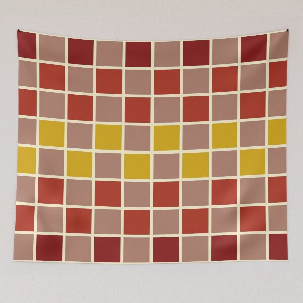 Item preview, Red Orange Yellow Tile Strips designed and sold by shahramroj.
