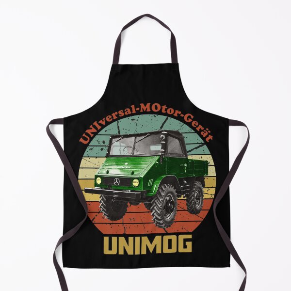 Item preview, Old Unimog Retro (on black) designed and sold by Groenendijk.