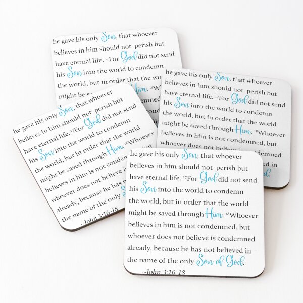 Item preview, For God So Loved the World_John 3:16-18 designed and sold by bryanmcclelland.