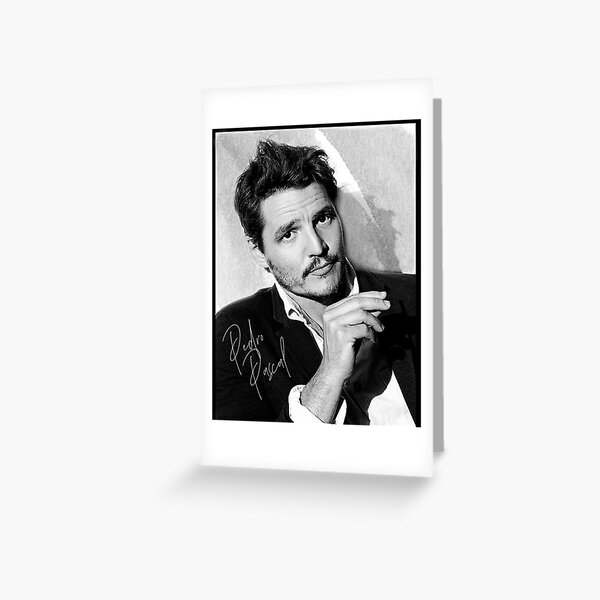 Artikel-Vorschau von Pedro Pascal - BW III, designt und verkauft von TheMouse91.