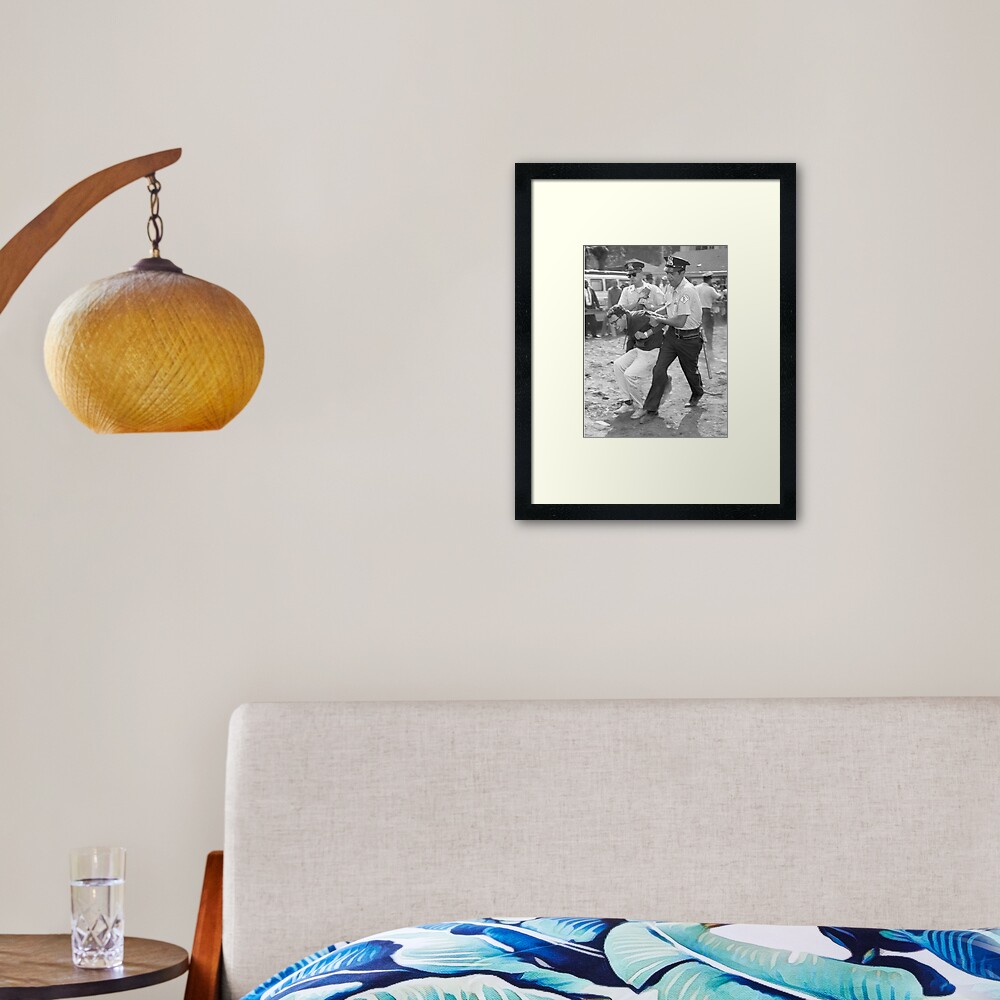 "Bernie Arrest" Framed Art Print for Sale by SpyFox Redbubble