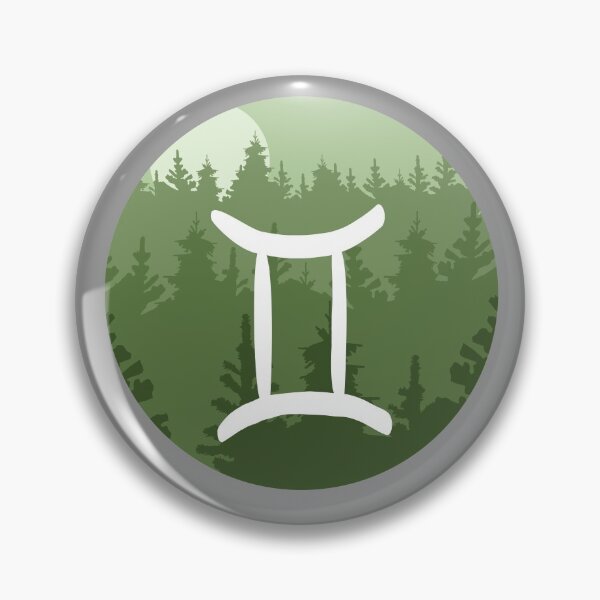 Item preview, Hand Drawn Gemini Zodiac Forest designed and sold by itsrturn.
