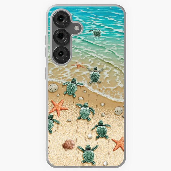 Item preview, Turtles crawl into the sea SKY designed and sold by loves789.