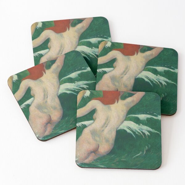 Item preview, In the Waves (Dans les Vagues) by by Paul Gauguin. designed and sold by SFTStudio.