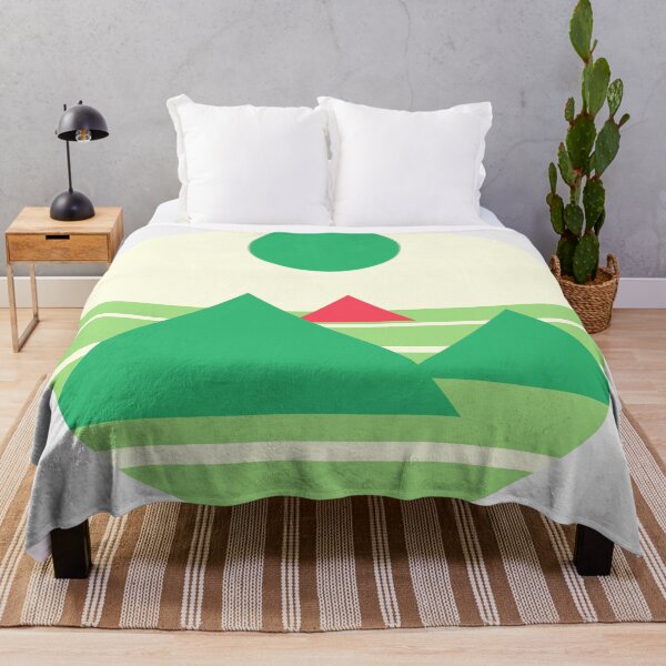 Item preview, Pyramids - Greens, Cream, Red designed and sold by CrabbyLobster.