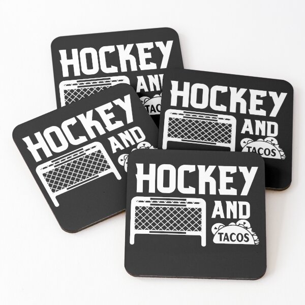 Item preview, Hockey and tacos,Hockey Gift, Hockey Coach, Hockey Fan, Hockey Fan Gift Tacos, Hockey Player, Hockey Placer Gift designed and sold by Childy.