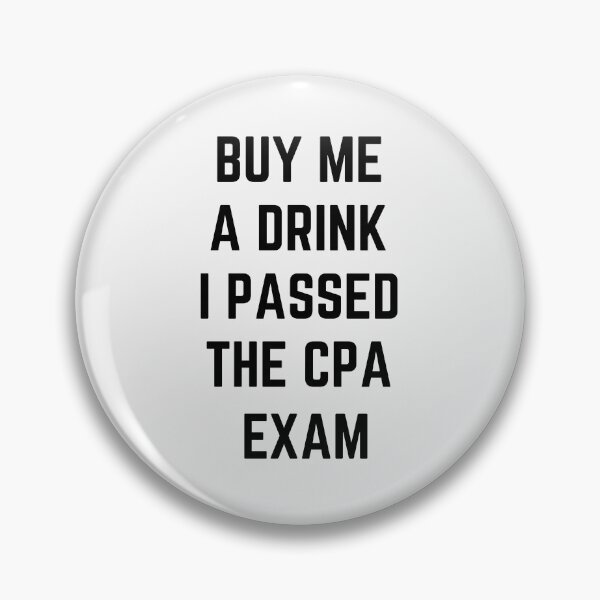 Item preview, Funny Buy Me a Drink I Passed the CPA Exam Gift for Accountants designed and sold by FazCreations.