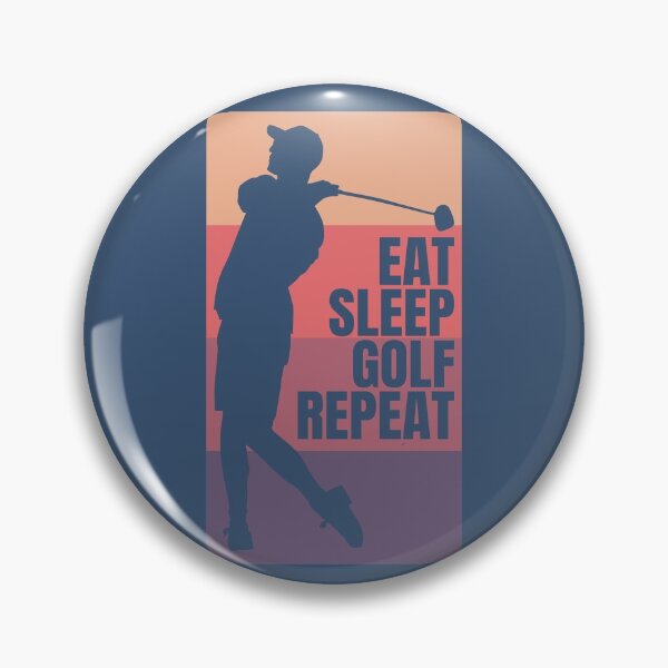 Item preview, Eat Sleep Golf Repeat designed and sold by hectorgool.