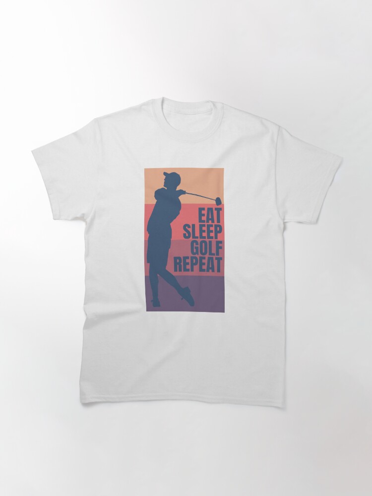 Discover Eat Sleep Golf Repeat Classic T-Shirt