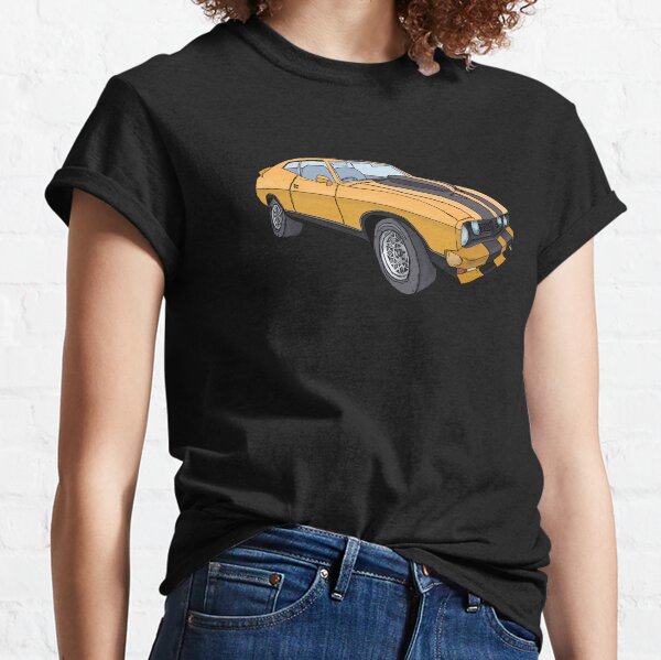 XB Gt Hardtop Ford Falcon - Orange Classic T-Shirt