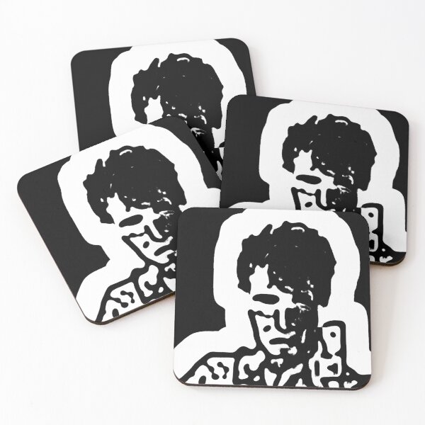 Item preview,  Let's Get Really Lost,  Cool Jazz Man with microphone,bop designed and sold by Stacey Lazarus.