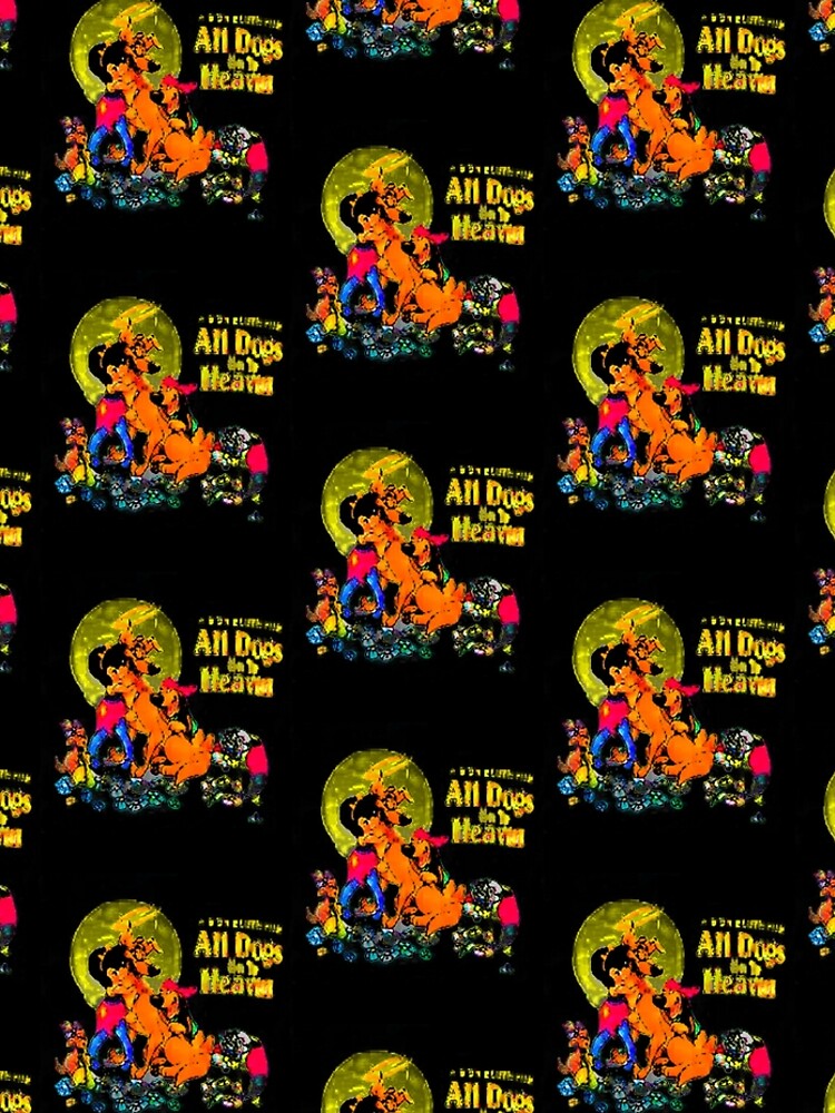 Disover 1989 All Dogs Go To Heaven A Don Bluth Film Vintage The Land Before Time Follow-Up Classic 80's Leggings