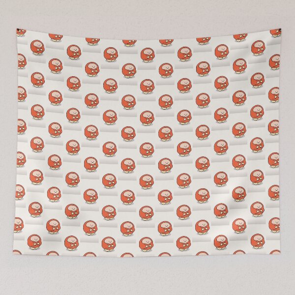 Item preview, cute red cartoon kid designed and sold by QunWang.