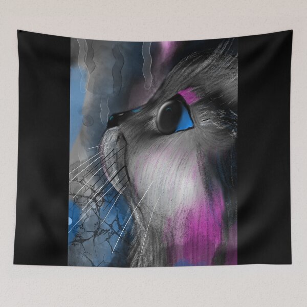 Item preview, Cat guitar galaxy cat designed and sold by The-overthinker.