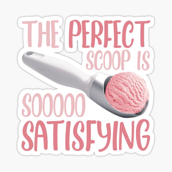Perfect Scoop! Strawberry! Sticker