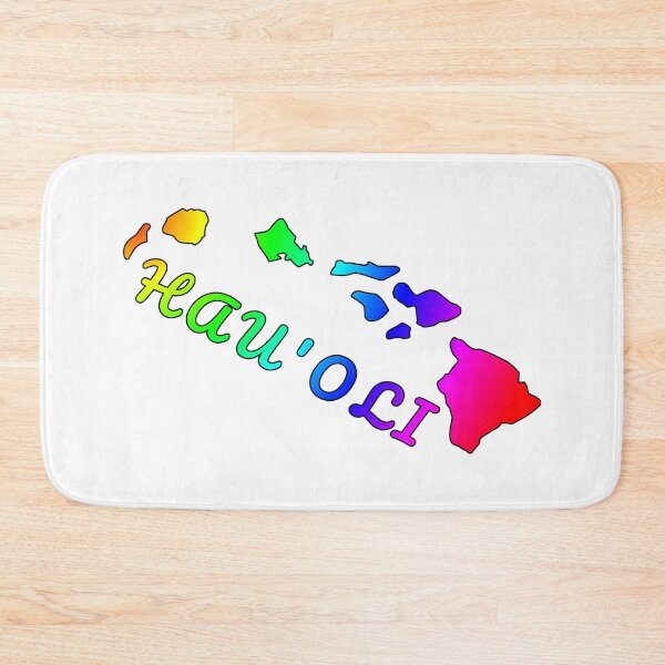 Item preview, Island Time - Hau'oli - Hawaiian Islands - Colorful designed and sold by TKsTees.