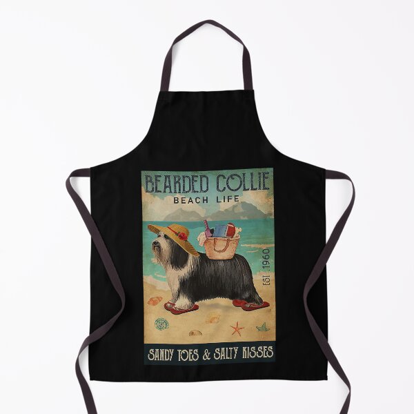 Item preview, Bearded Collie Dog Beach Life designed and sold by Douglafa.