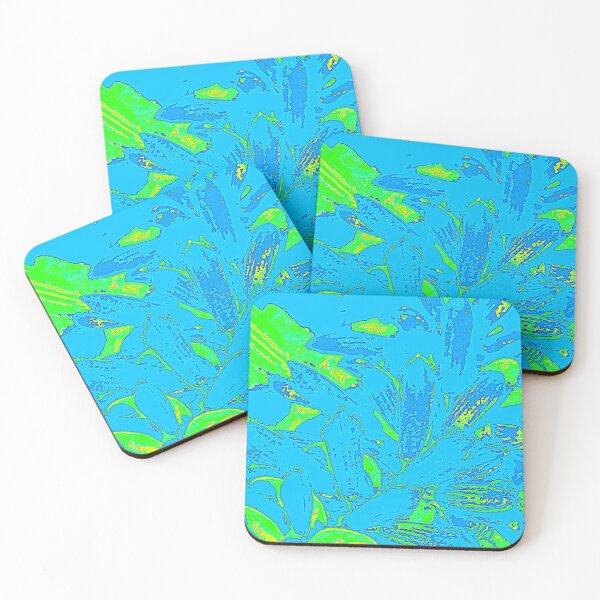 Item preview, FLORAL BOTANICA IN  BLUE AND GREEN  designed and sold by Opalbluerose.