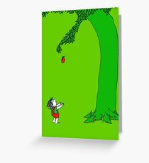 Givin' tree Greeting Card