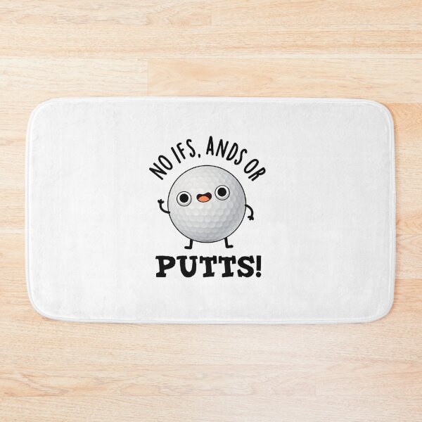 Item preview, No Ifs Ands Or Putts Funny Golf Puns  designed and sold by punnybone.