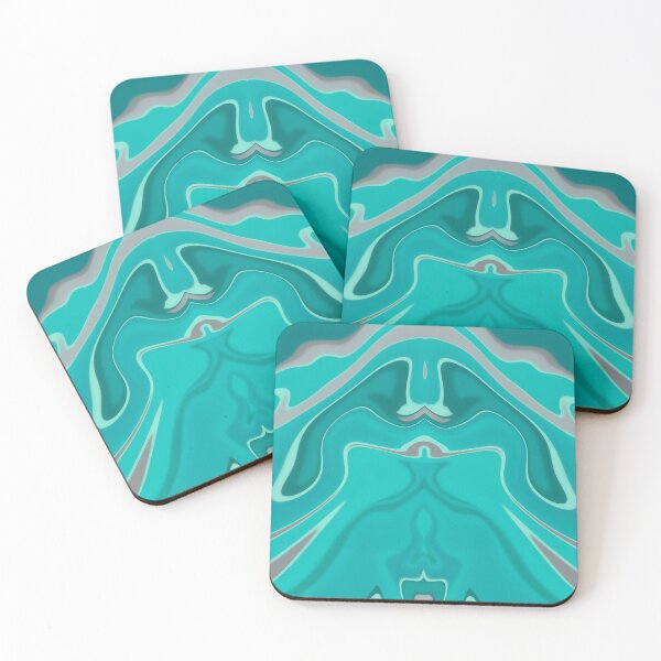 Item preview, Tosca Green Marble Liquid Artwork designed and sold by Repayh.