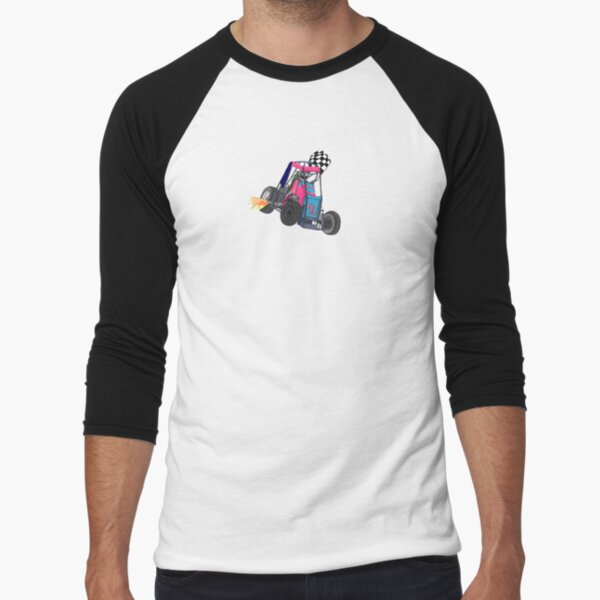 Wingless Sprinter 2 Baseball ¾ Sleeve T-Shirt