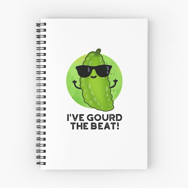 Item preview, I've Gourd The Beat Funny Veggie Puns  designed and sold by punnybone.