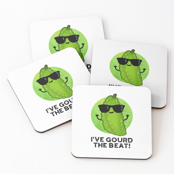 Item preview, I've Gourd The Beat Funny Veggie Puns  designed and sold by punnybone.