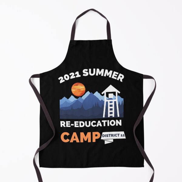 Item preview, 2021 Summer Re-Education Camp Military Re-educate Funny Gift designed and sold by healthybrains.