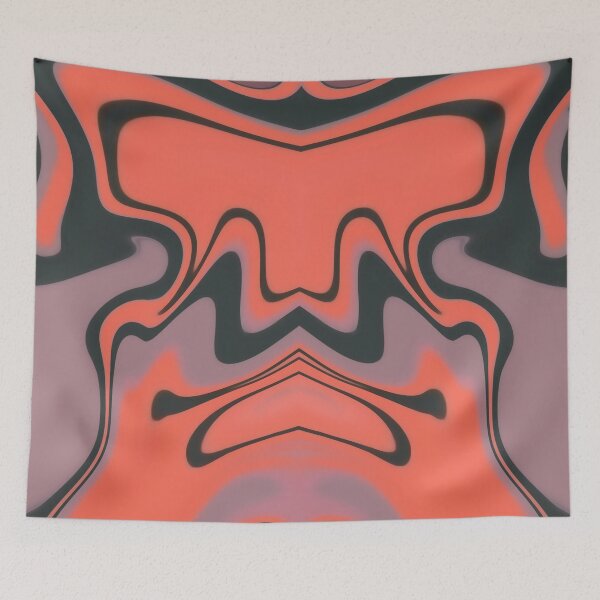 Item preview, Orange Purple Marble Liquid Artwork designed and sold by Repayh.