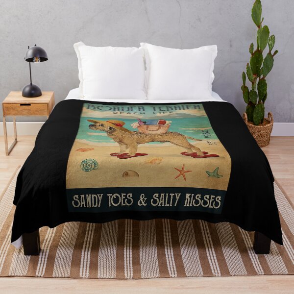 Item preview, Beach Life Border Terrier Dog Funny Gift designed and sold by Douglafa.