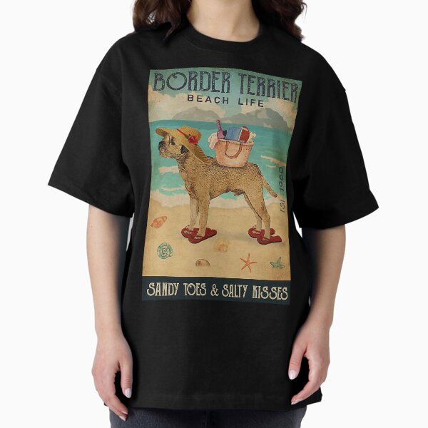 Item preview, Beach Life Border Terrier Dog Funny Gift designed and sold by Douglafa.