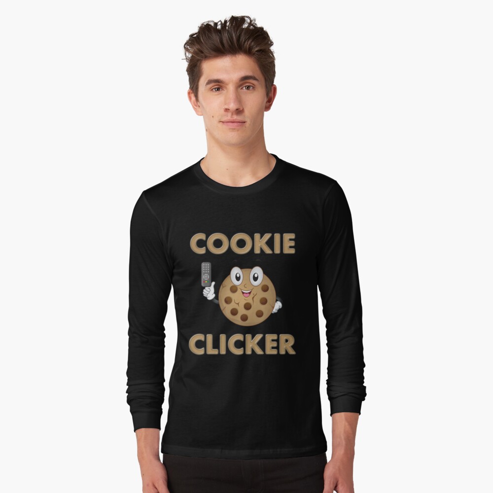 Cookie, cookie clicker, dashnet, click, clicker, chocolate chip cookie,  cookies, clicker game, cookieclicker, chocolate chips, grandma, cookie  clicker cookie clicker, cookie clicker, Pullover Hoodie for Sale by  bimmer325