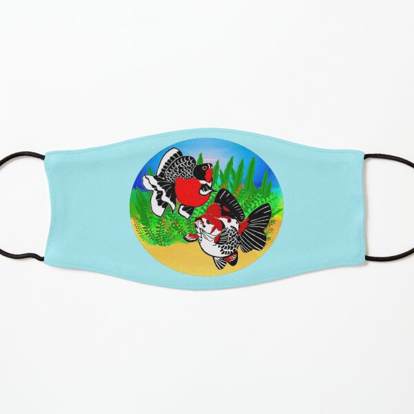 Ryukin Goldfish Logo 0205 Kids Mask