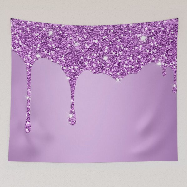 Item preview, Purple Dripping Glitter designed and sold by WOW TeesAndThings.
