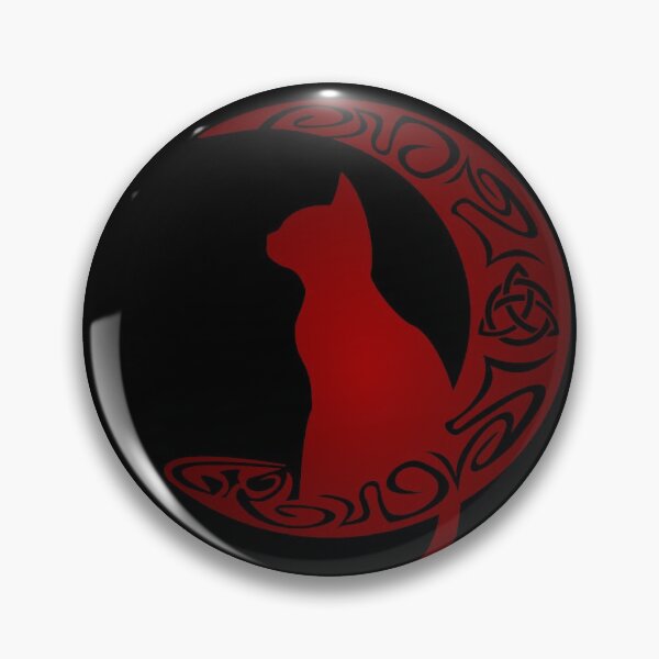 Item preview, Celtic Moon Cat Triquetra designed and sold by Depic Spirit.