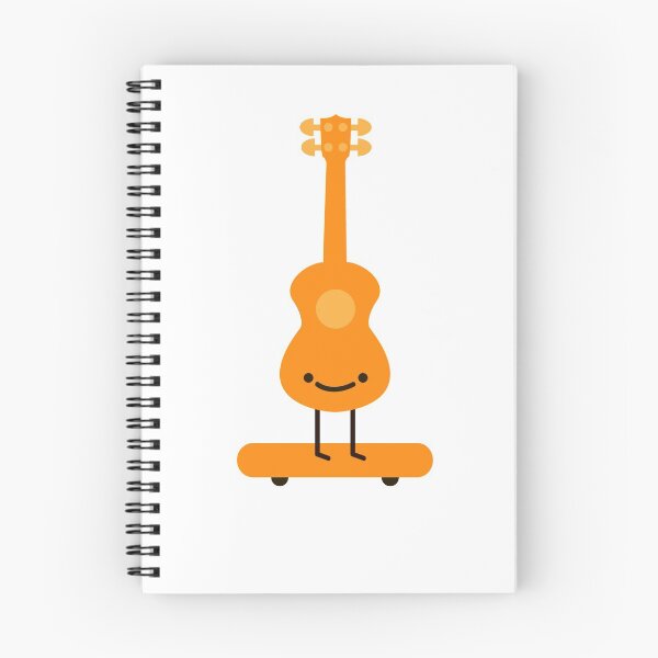 Item preview, Skater Uke (Ok Orange) designed and sold by Jacob-Flu-art-y.
