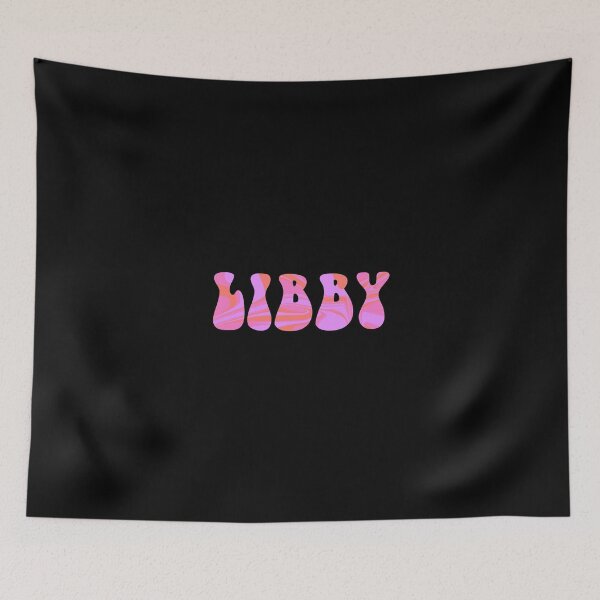 Item preview, Libby psychedelic hippie name tag designed and sold by everything4eva.