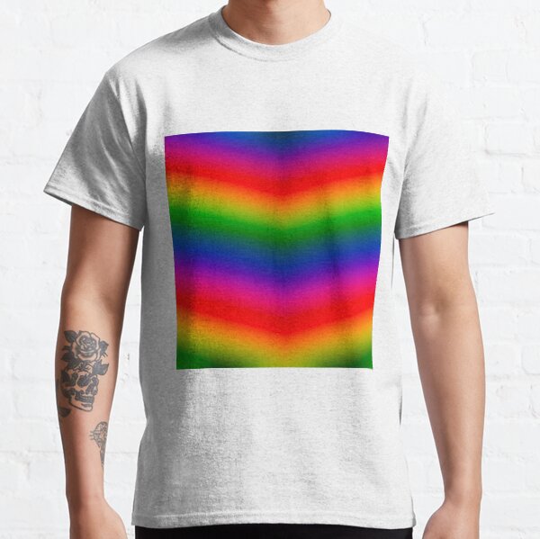Blurry Rainbow Classic T-Shirt