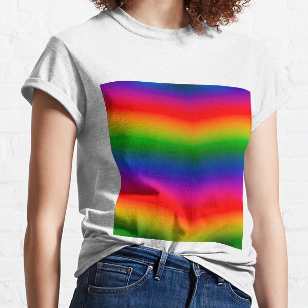 Blurry Rainbow Classic T-Shirt