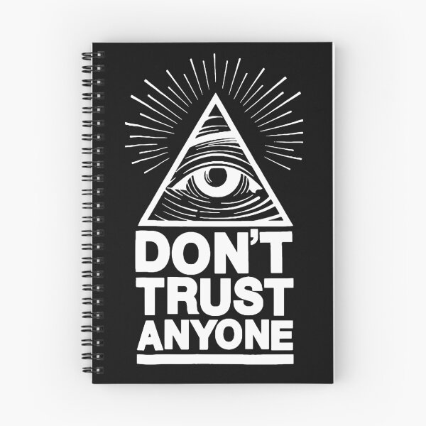 Item preview, Illuminati. Don't trust anyone. designed and sold by wildserenity.